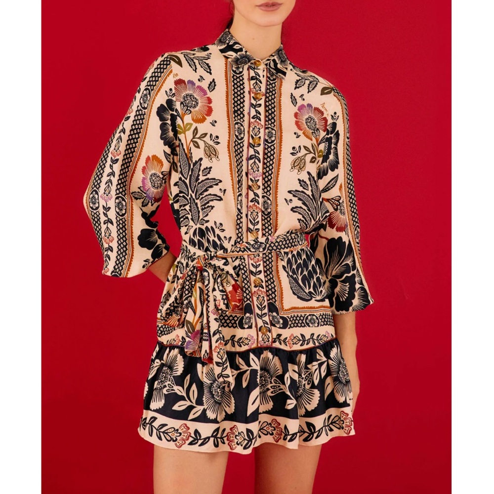 Brand new Romantic Garden Lenzing™ Ecovero™ Viscose Mini Dress